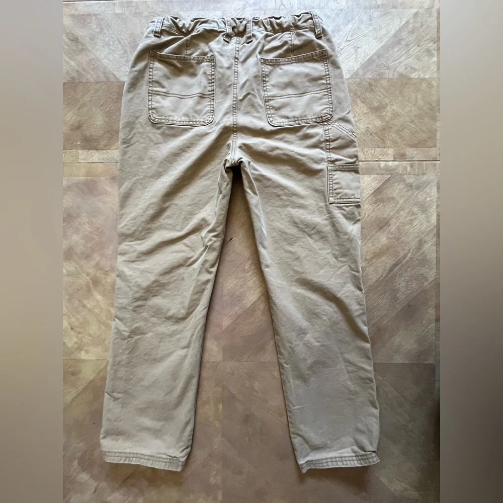 Old Navy Tan Distressed Utility Pants – Kids 18